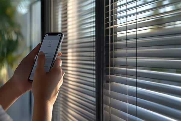 unlocking rolling shutters with your smartphone